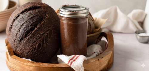 Chocolate sourdough starter - chocolate,