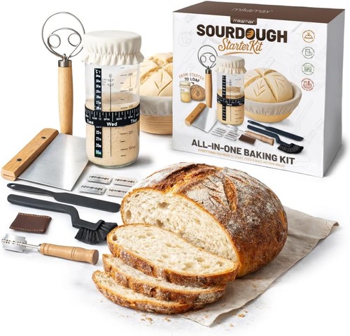 Sourdough starter kit bread - starter,