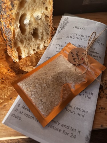 Mature sourdough starter dried - mature,